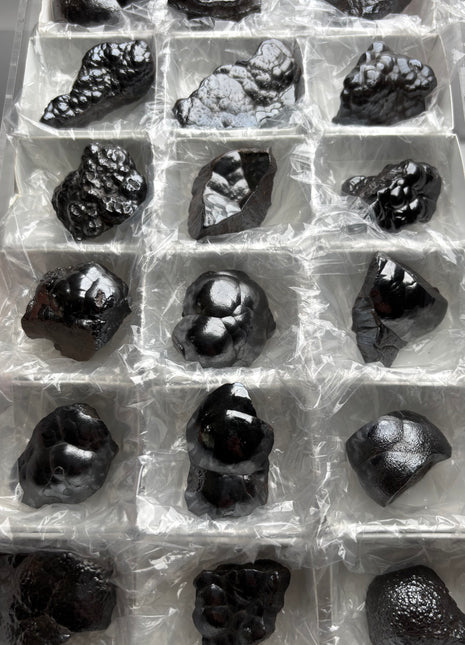 High grade botryoidal Hematite lot - 18 Pieces !