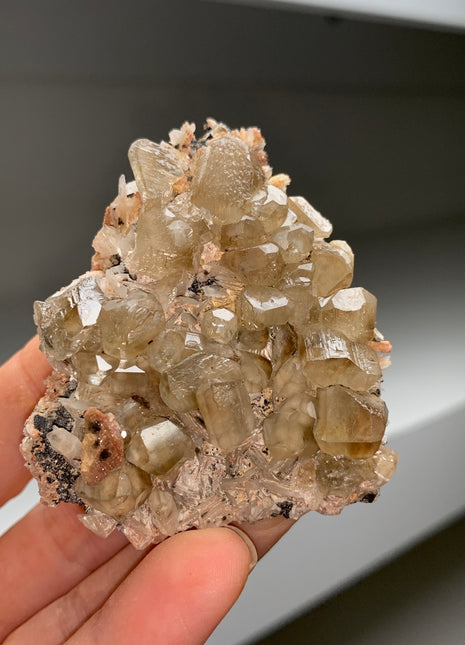 Wow ! Cerussite with Pink Barite