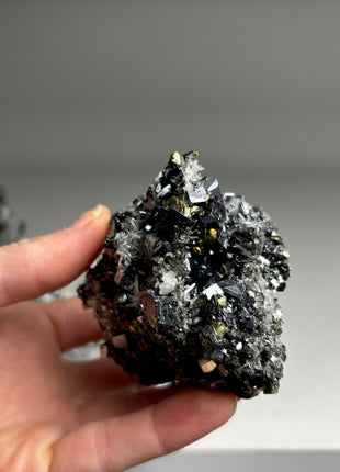 6 Pieces ! Pyrite, Galena, Quartz, Sphalerite Combo Specimens Lot
