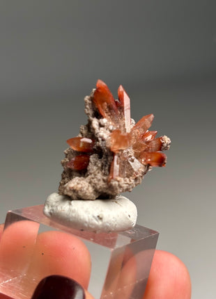 Red Topaz from Mexico