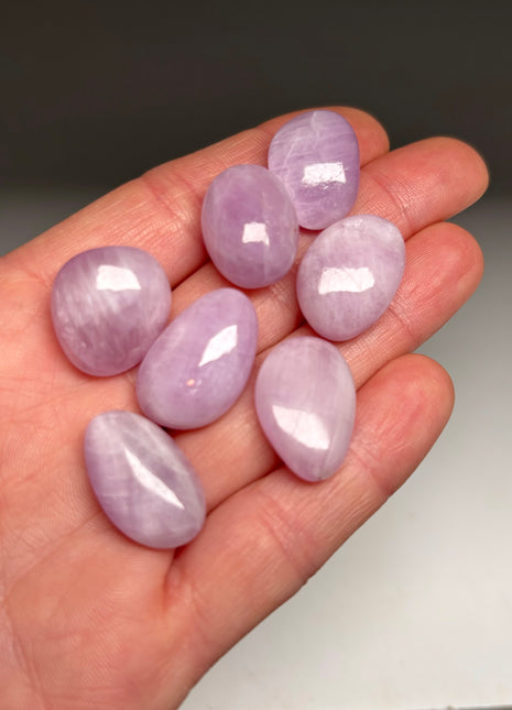 Beautiful Pink Kunzite Lot, 7 Pieces