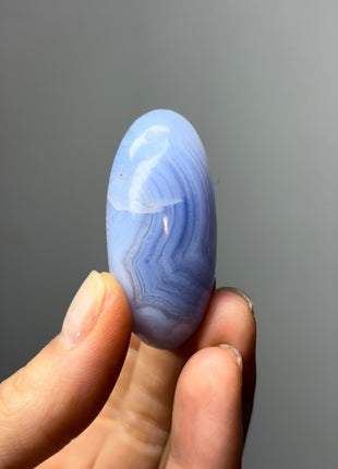 Blue Lace Agate Lingham