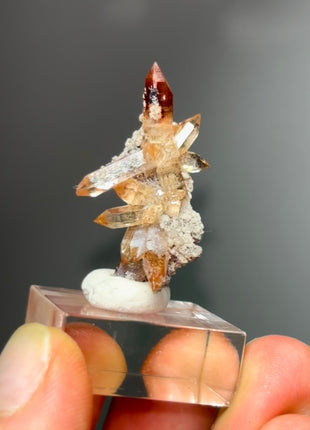 Red Topaz from Mexico