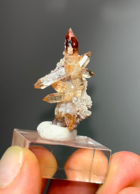 Red Topaz from Mexico