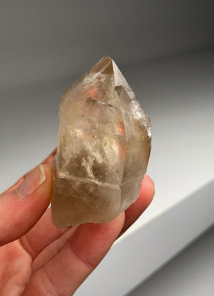 Smoky Phantom Quartz Lot - Hallelujah Junction, Nevada - 9 Pieces !