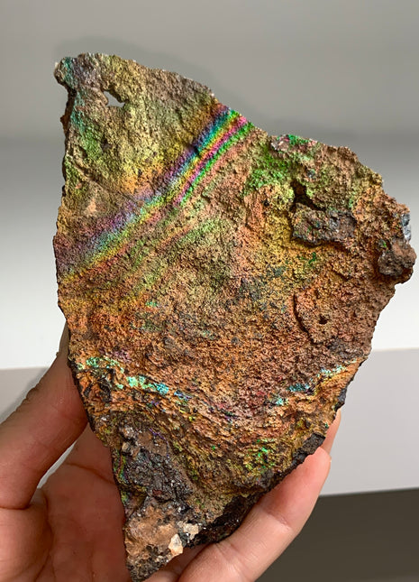 New ! Rainbow Goethite From Rio Tinto mines, Spain π