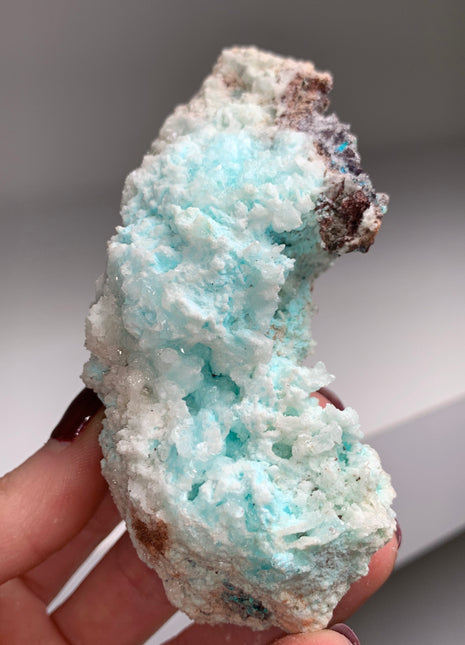 Rare Blue Aragonite from Mexico