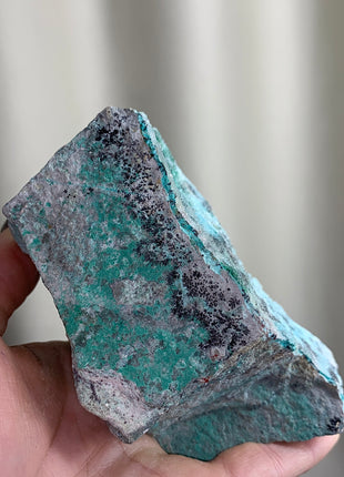 Wow ! Druzy Blue Chrysocolla with Dendritic Flowers - From DRC Special Price 💥