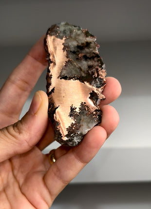Copper Ore Slab - From Keweenaw Peninsula, Michigan