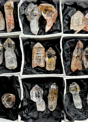 18 Piece Lot ! Firefly Scepter Quartz - From Madagascar