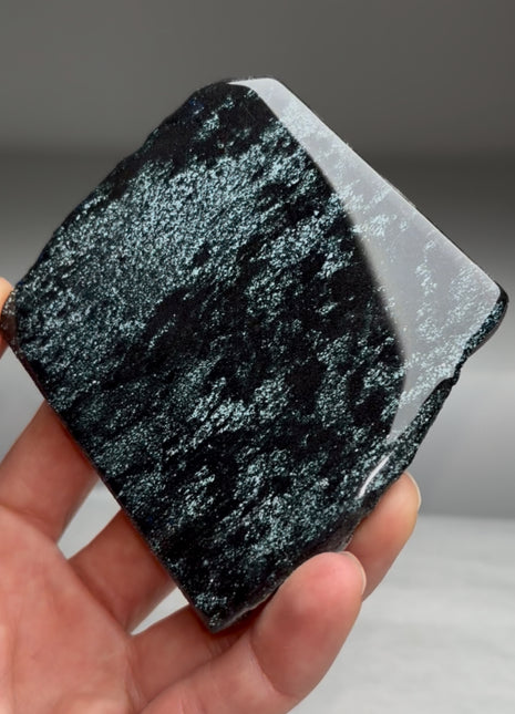 High Grade Specularite Slab from Lake Superior, Michigan