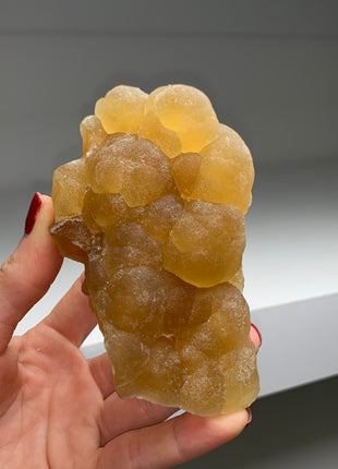 Glittery Yellow Botryoidal Fluorite
 # PM0147
