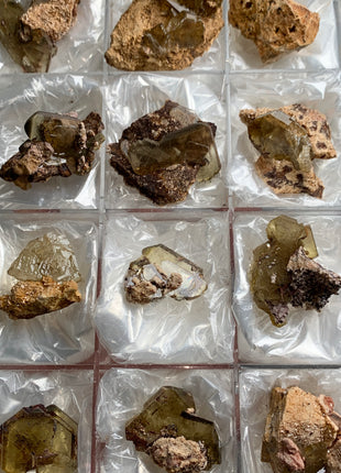 High Grade Barite Lot from Cerro Warihuyn, Peru - 12 Pieces !