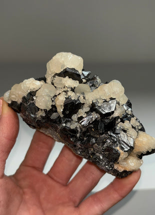 Sphalerite with Calcite - Trepca mine, Kosovo