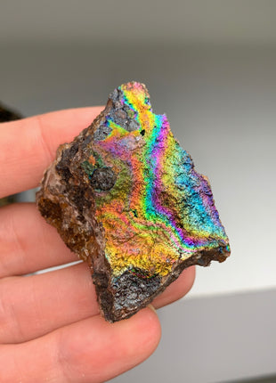 Very High Grade Rainbow Goethite Lot 🌈 From M. San Valentin, Spain 12 Pieces !