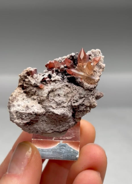 Red Topaz from Mexico