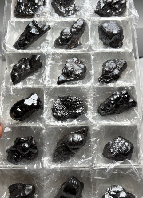 High grade botryoidal Hematite lot - 18 Pieces !