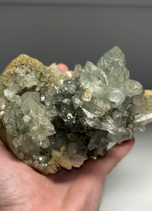 Green Chlorite Quartz - From Himachal Pradesh, Himalayas