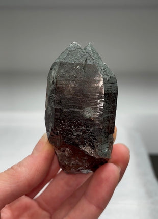 Extra Dark Green Chlorite Quartz - From Swiss Alps