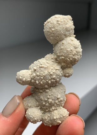Unusual ! Spherical Calcite after Sandcalcite from Hungary