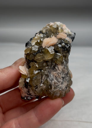 Pink Barite with Cerussite