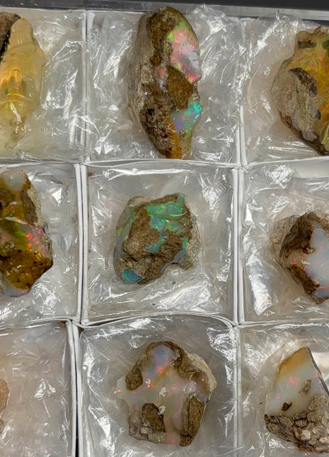 9 pieces !  High Grade We’lo Opal Lot  - From Ethiopia