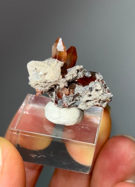 Red Topaz from Mexico