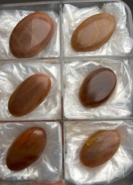 Rainbow Sunstone 6 Piece Lot !