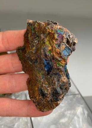 Very High Grade Rainbow Goethite Lot 🌈 From M. San Valentin, Spain 9 Pieces !