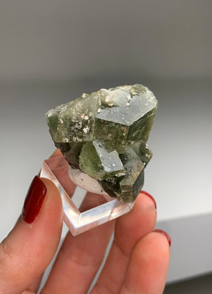 Green Apatite from Panasqueira mine PM047