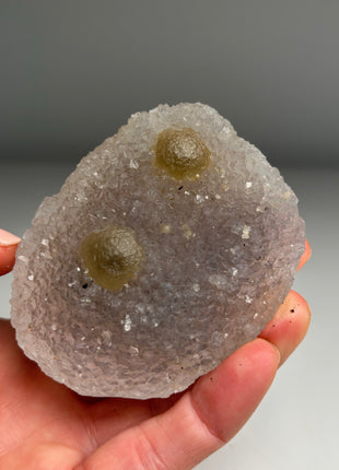 Yellow Fluorite with Quartz 🍳