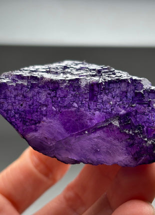 Purple Fluorite from Muzquiz, Mexico