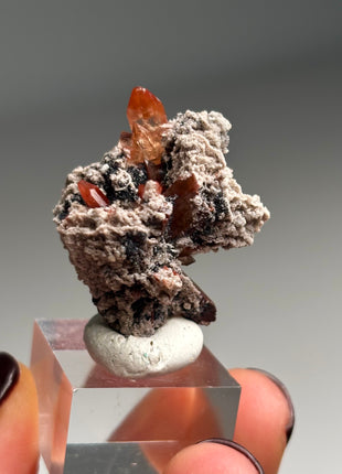 Red Topaz from Mexico