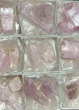 Pink Kunzite Lot - 18 Pieces