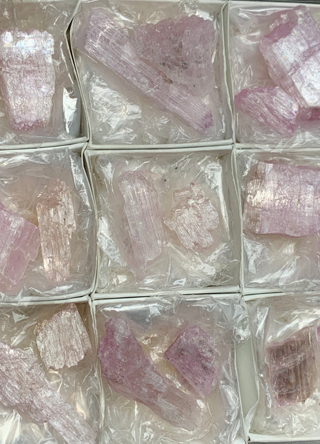 Pink Kunzite Lot - 18 Pieces