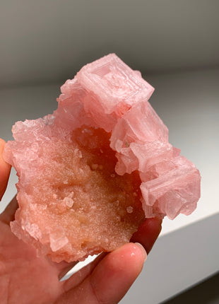 Pink Halite with Great Crystallization - from Searles Lake, California