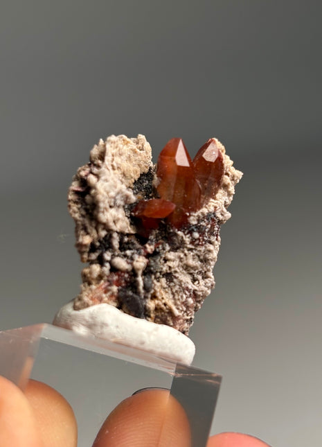 Red Topaz from Mexico