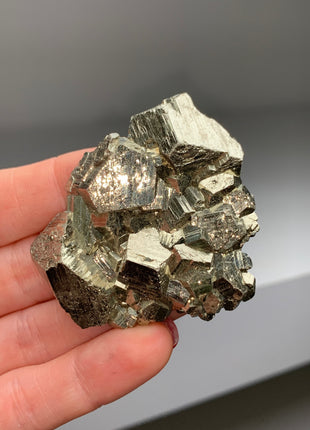 Very High Grade Pyrite from Huanzala, Peru