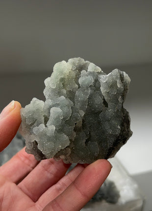 6 Pieces ! Druzy Blue Chalcedony Lot