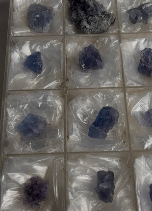 12 Pieces ! Blue Fluorite Lot