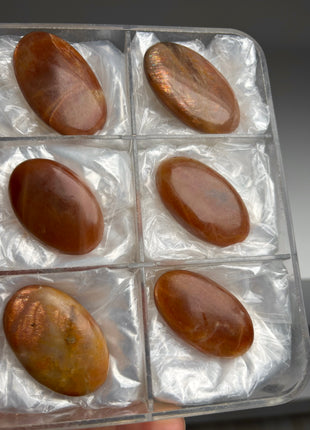 Rainbow Sunstone 6 Piece Lot !