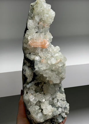 Very High Grade Apophyllite with Pink Stilbite # PM0213