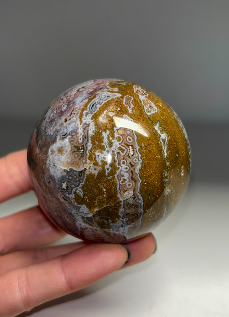 Ocean Jasper Sphere from Madagascar