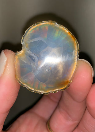 Rare Iris Agate with Rainbows