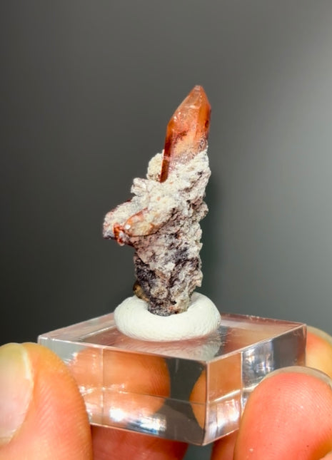 Red Topaz from Mexico