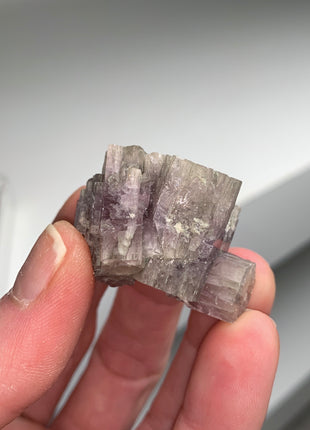 Lilac Hexagonal Aragonite Floaters Lot from Spain - 6 Pieces !