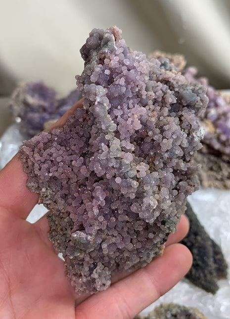 Grape Agate Lot - From Sulawesi, Indonesia - 6 Pieces ! Special Price 💥