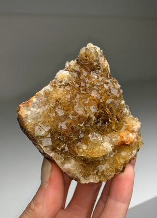 Cubic Yellow Fluorite - From Spain