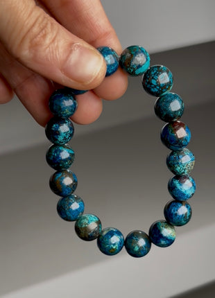 Blue Shattuckite Bracelet