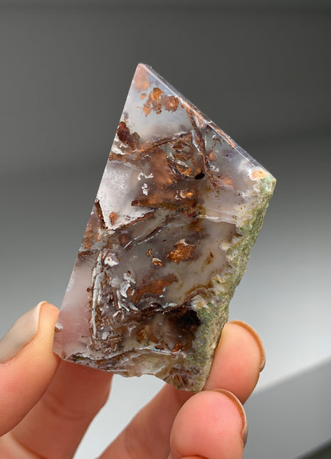 New ! Copper Ore in Chalcedony !